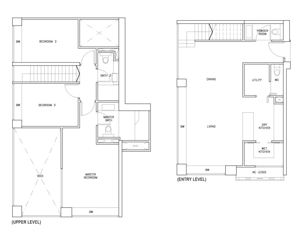 Altez - 3BR Floor Plan