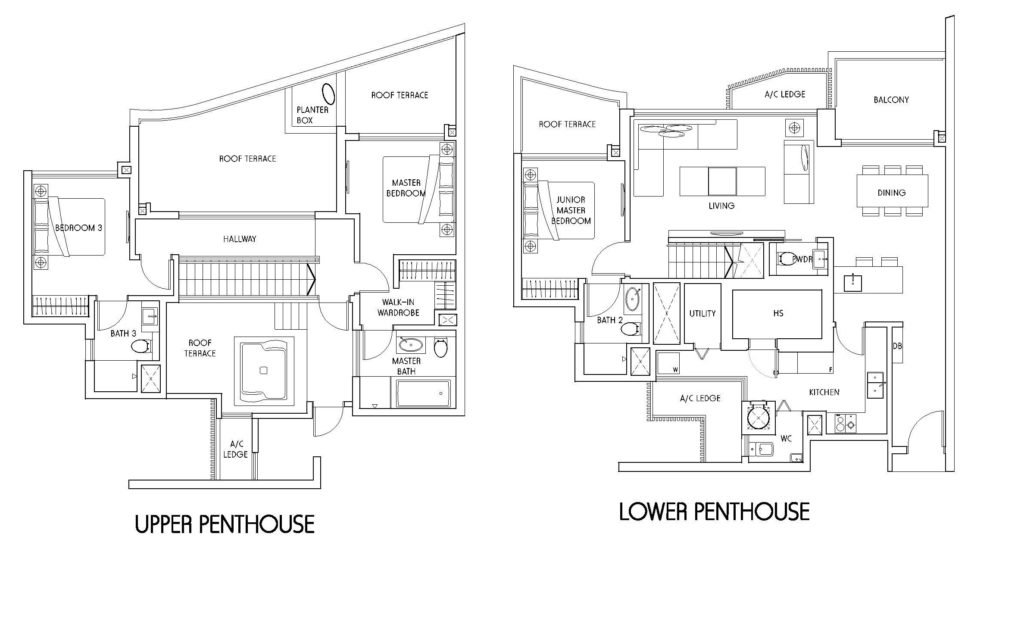 Sky Green - 3BR Floor Plan