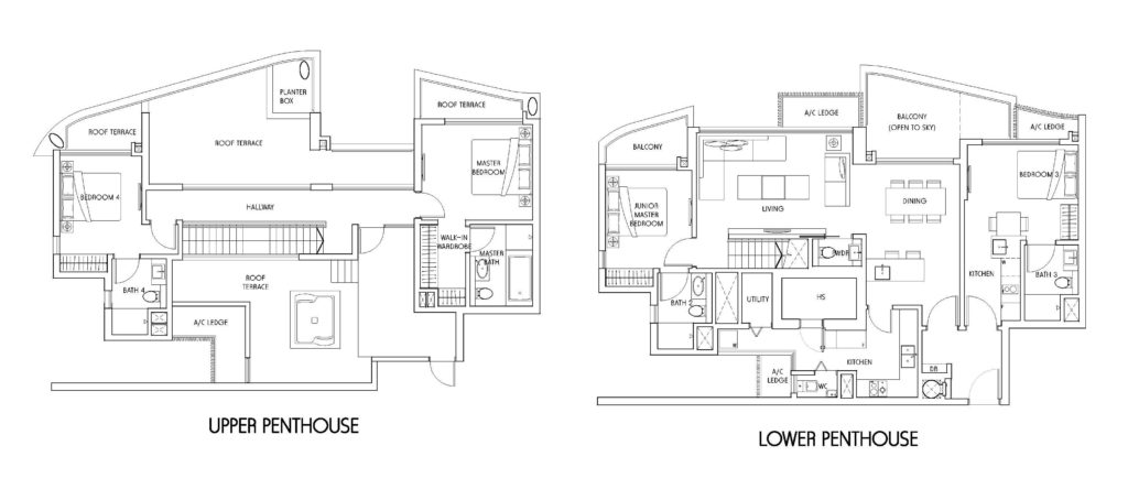 Sky Green - 4 BR Floor Plan