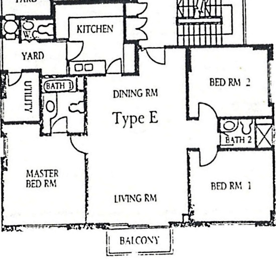 Emerald Park - 3 BR Floor Plan