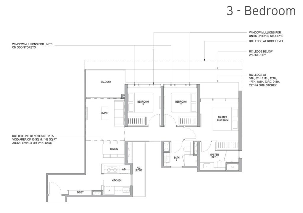 Whistler Grand - 3BR Floor Plan